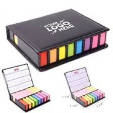Office Sticky Paper Stationery Note Leather Box